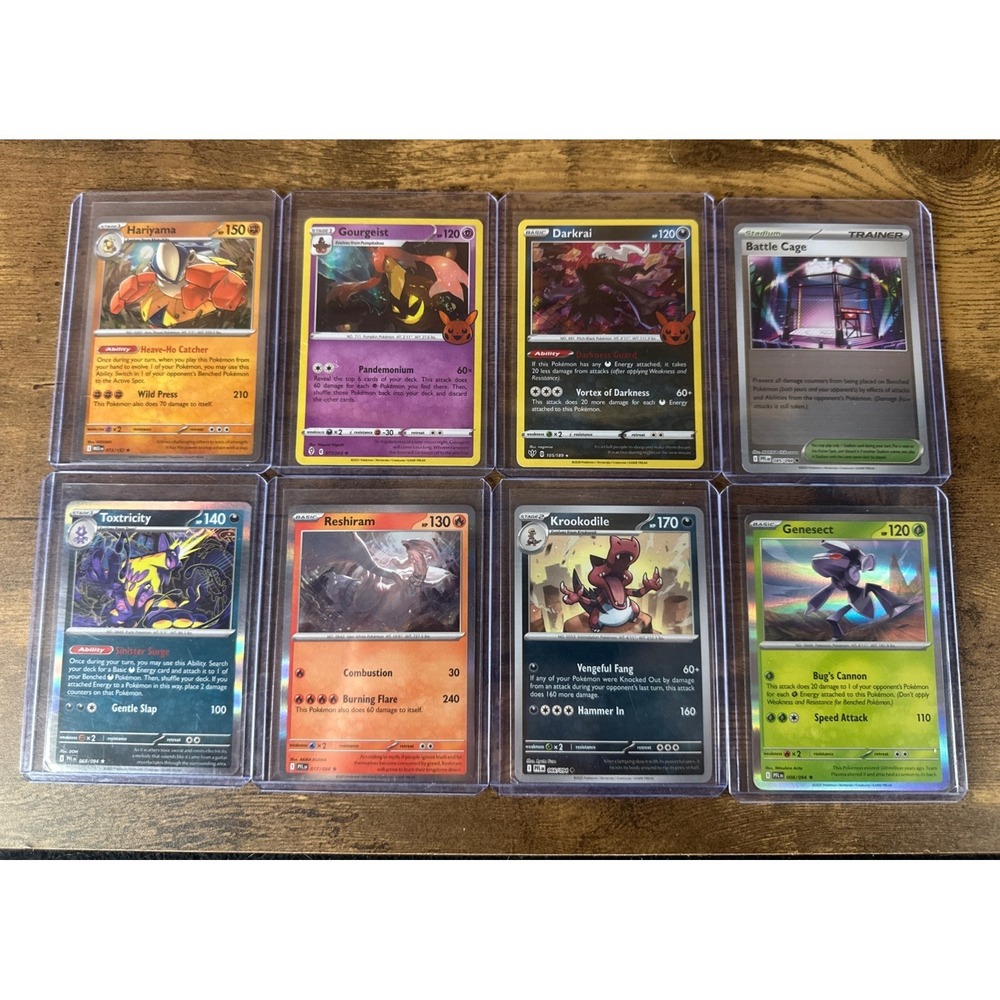 Bundle Of 8 Pokemon Cards Holo / Reverse Holo Fast And Safe Shipping As Pictured
